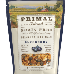 Blueberry Paleo Grain-Free Granola