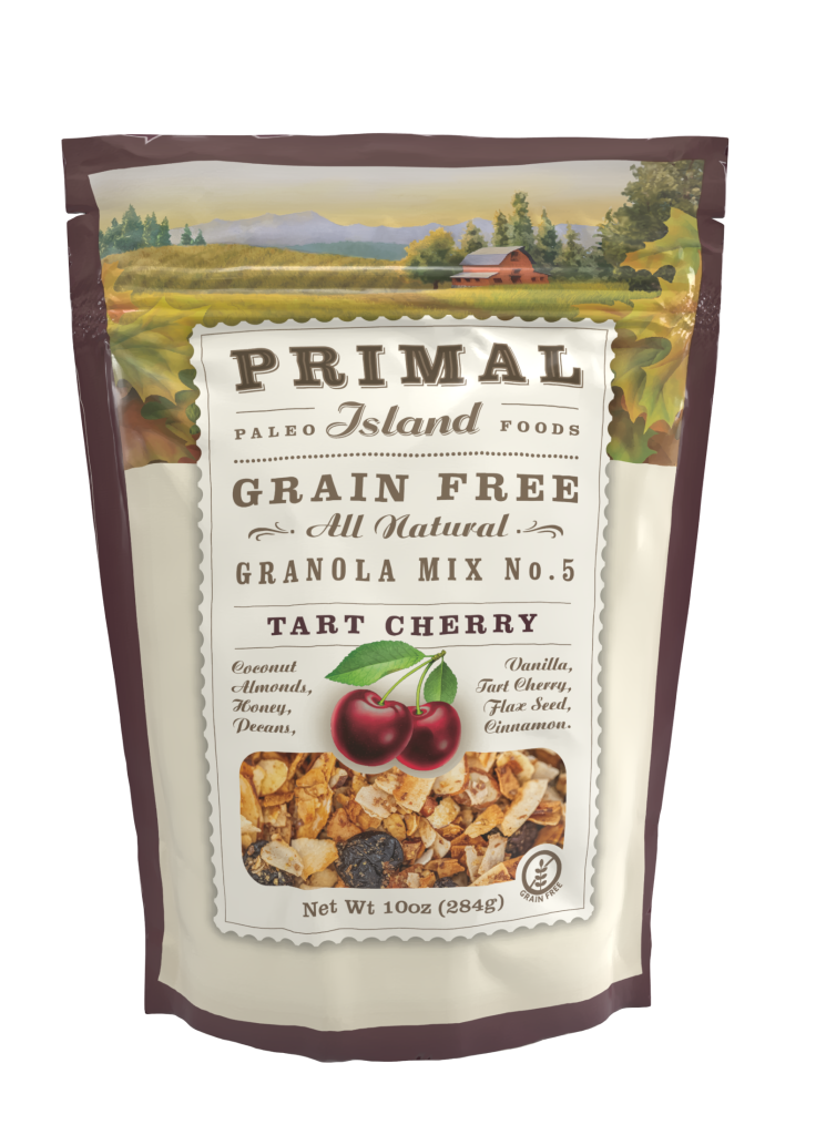 Tart Cherry Paleo Grain-Free Granola